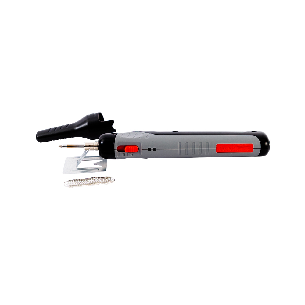 CORDLESS POWERED PORTABLE SOLDERING IRON KIT - 4 X AA BATTERY 6V 8W / 11W TRADEFLAME 
