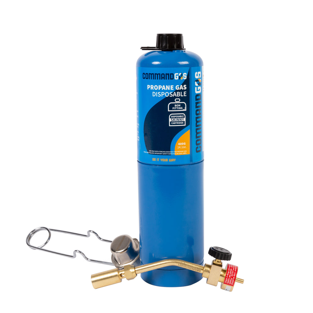 Pinpoint Brass Propane Torch Kit with Hand Sparker