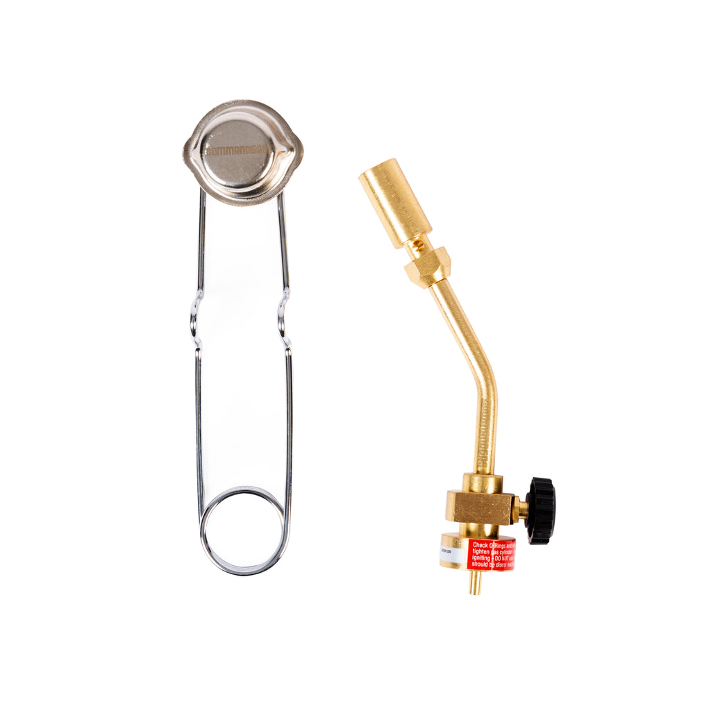 Pinpoint Brass Propane Torch Kit with Hand Sparker