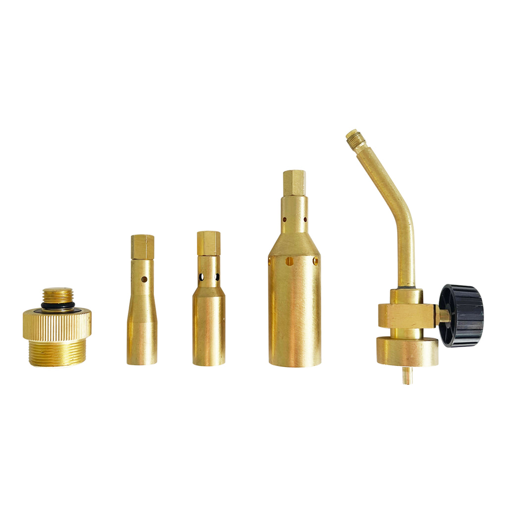 Brass Propane Burner Kit 5 Piece