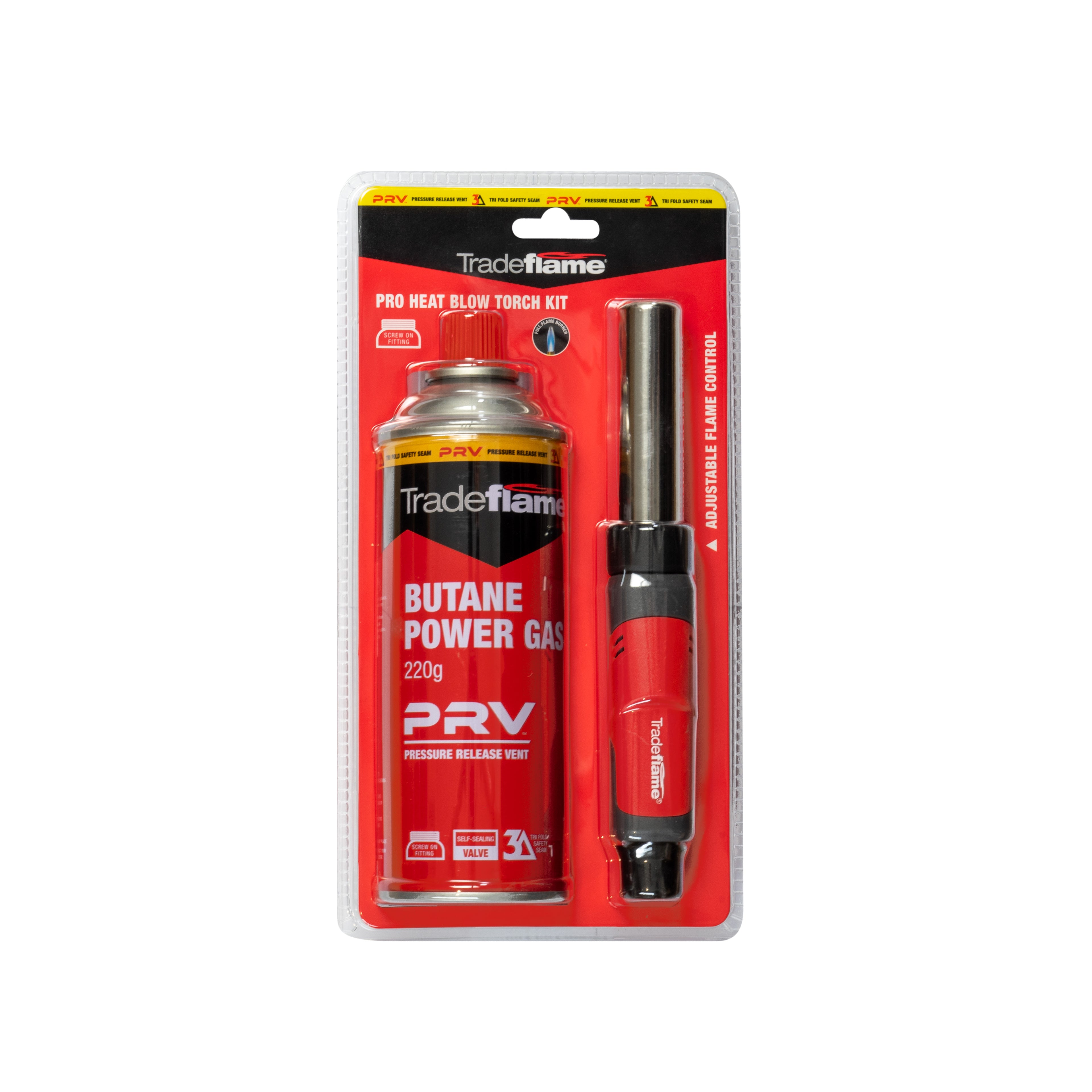 Butane Blow Torch Kit Adjustable Flame