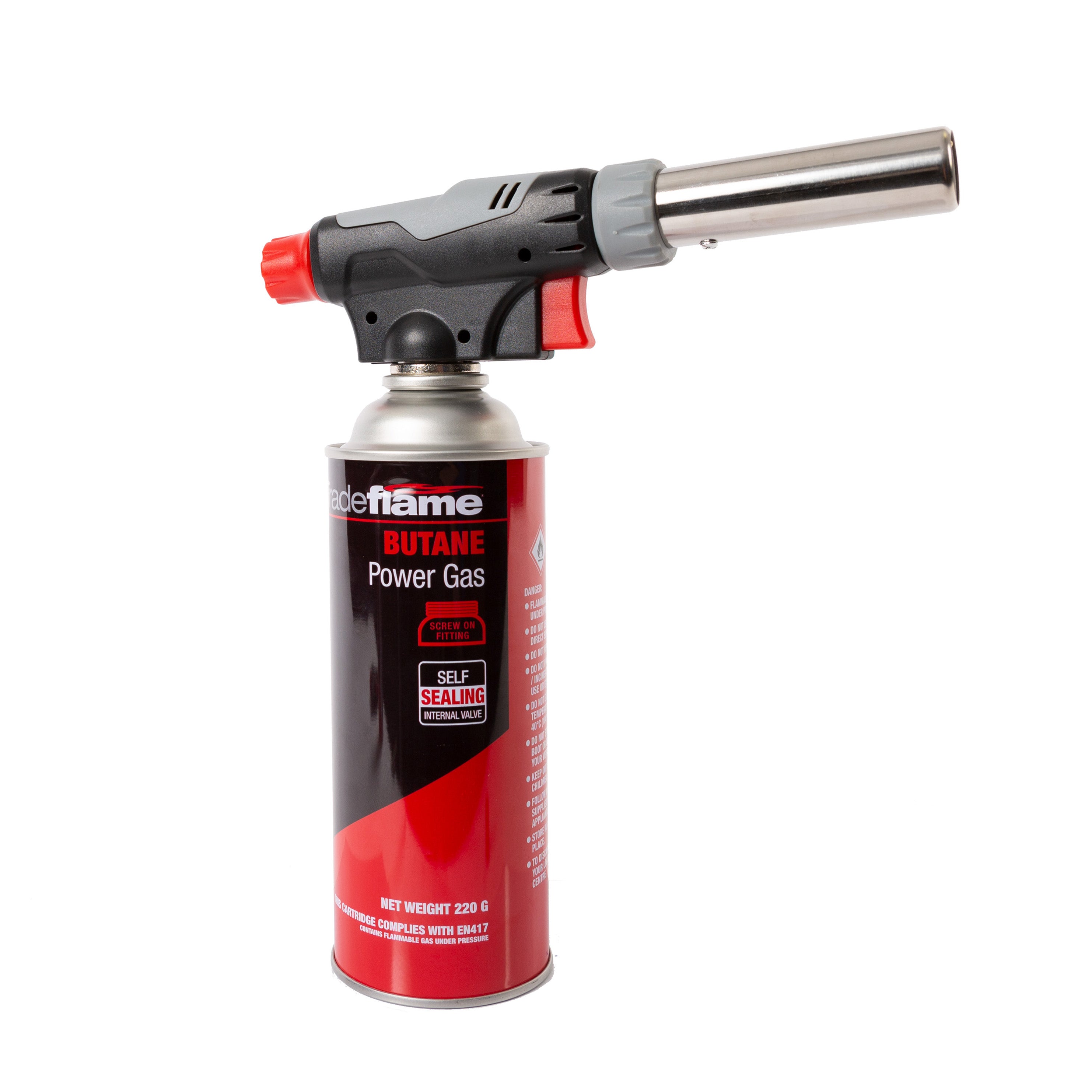 Pro Heat Butane Blow Torch Kit Adjustable Flame