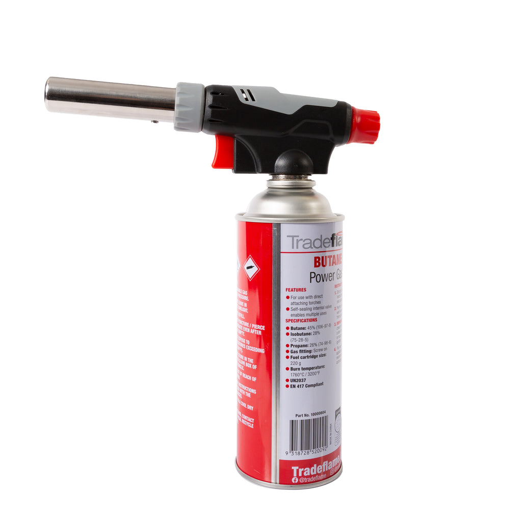 Pro Heat Butane Blow Torch Kit Adjustable Flame