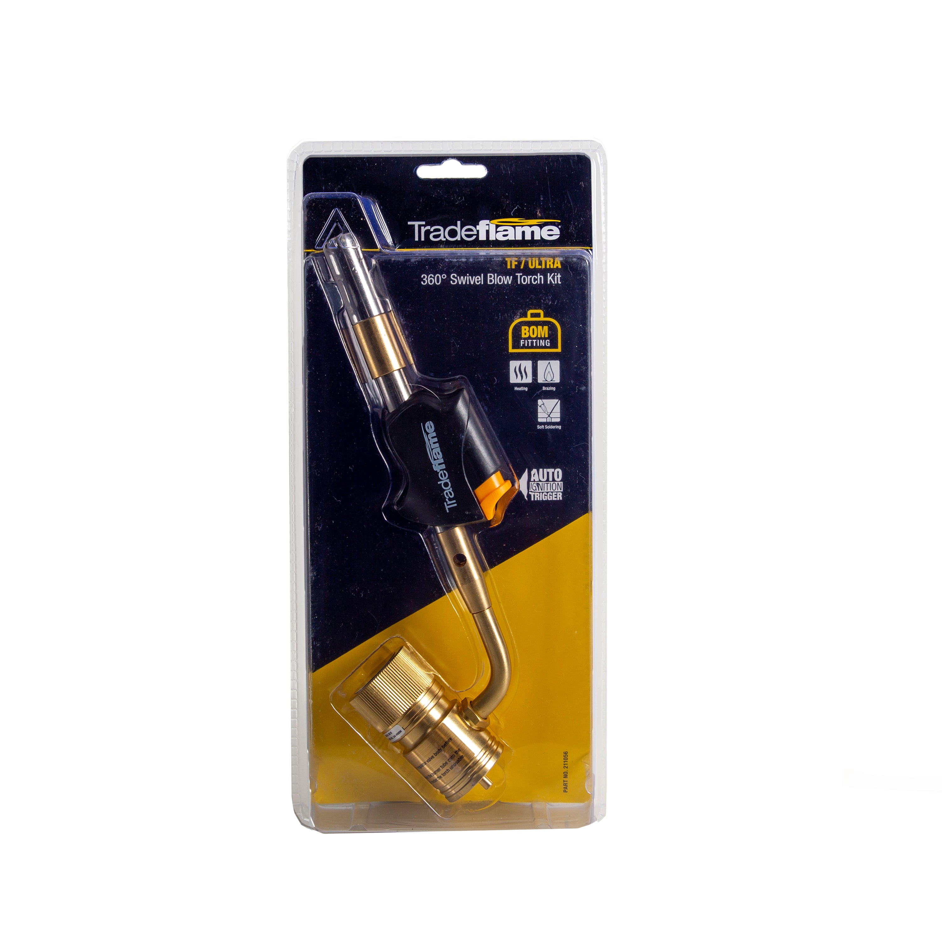 Tradeflame Swivel Blow Torch Burner 360° | Ultra Gas Brazing