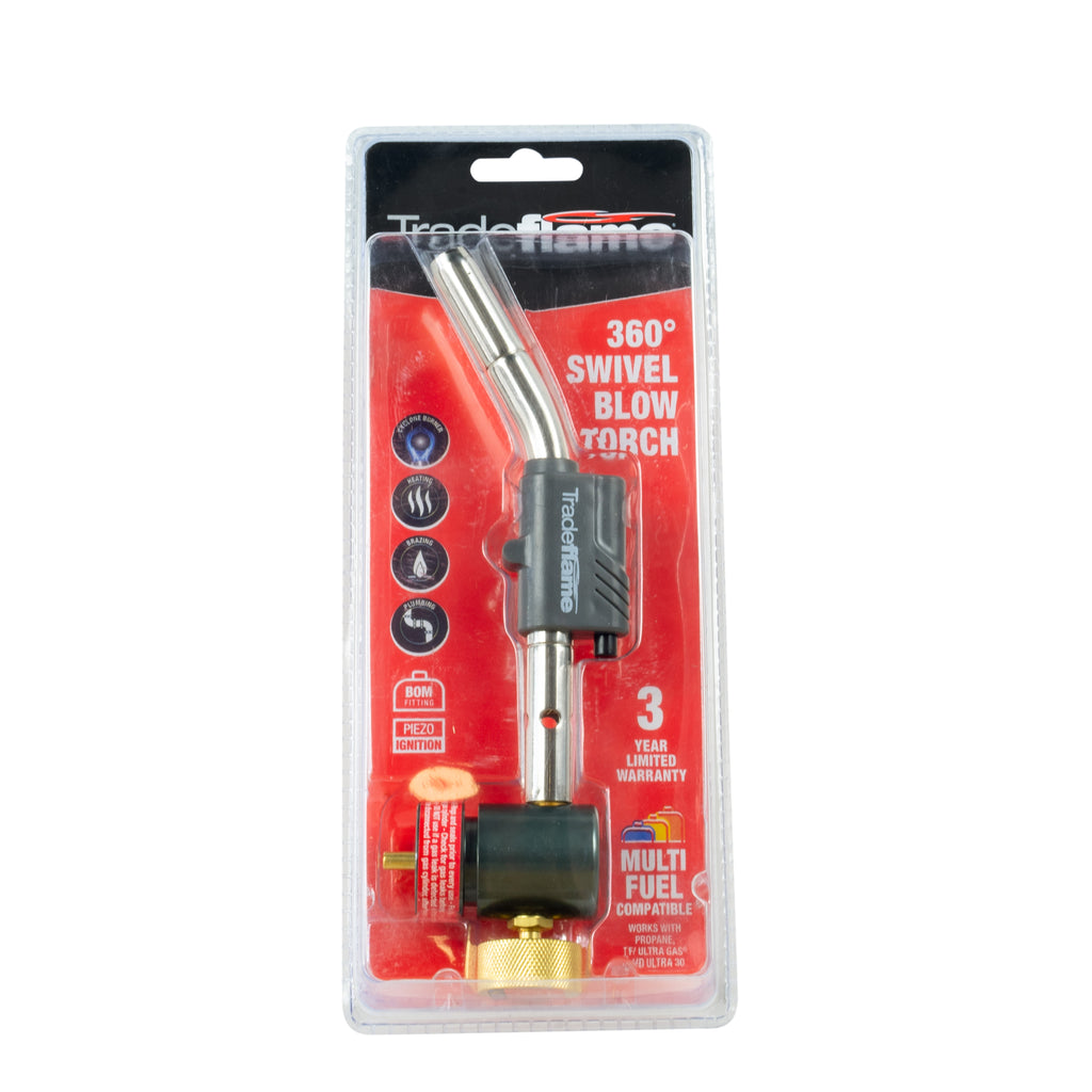 Swivel Torch with Piezo Ignition