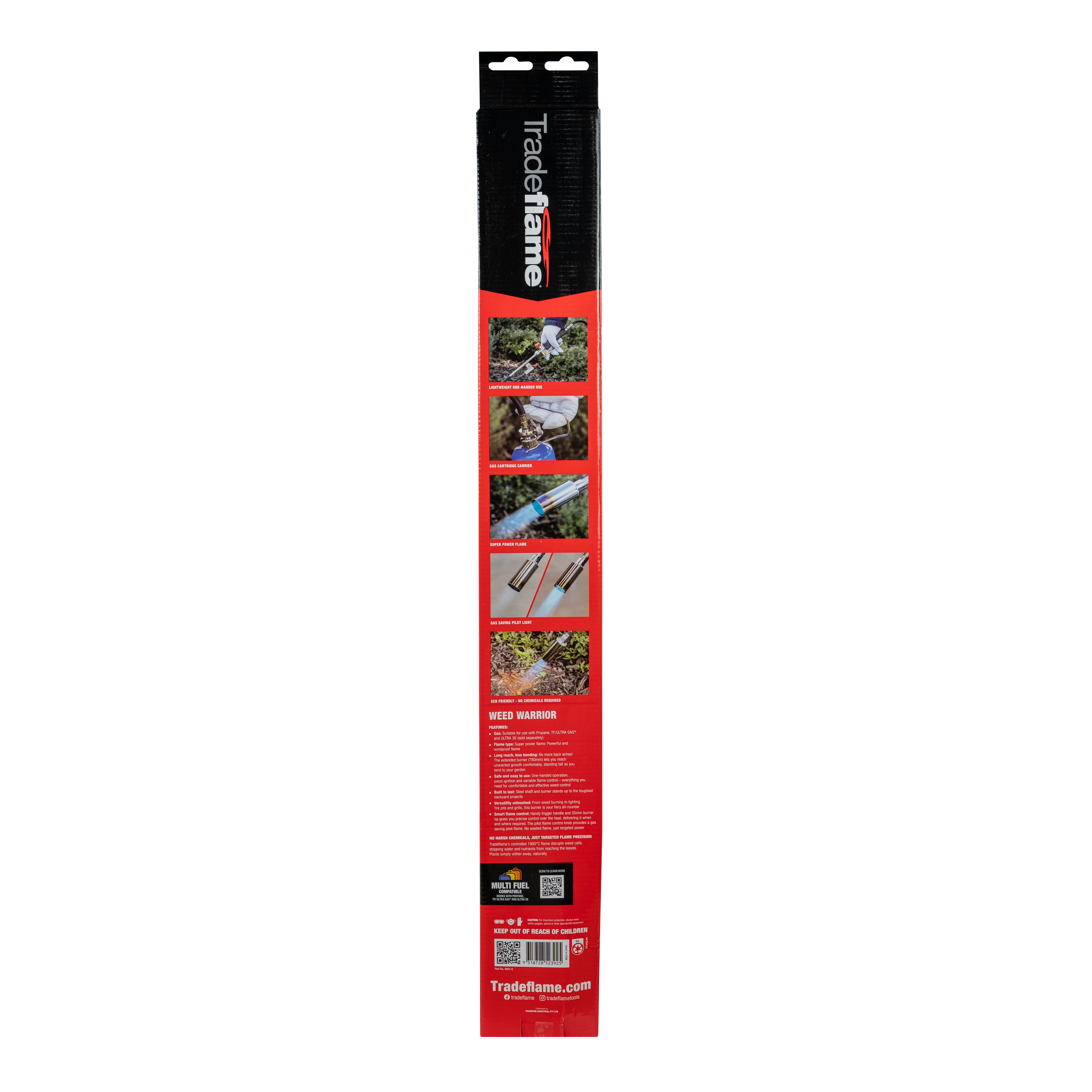 Tradeflame Weed Burner Torch Gas Weed Control Tool